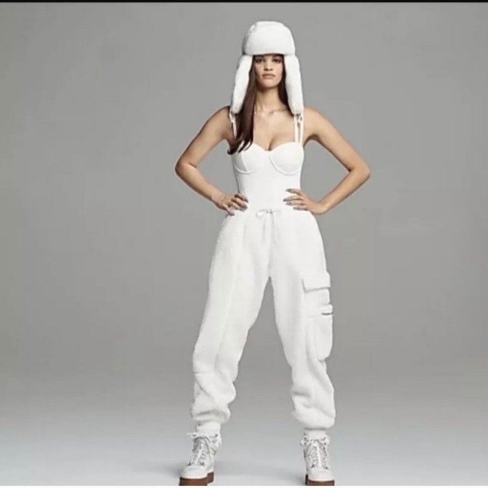 Ivy Park Teddy Cargo Pants, 3XL